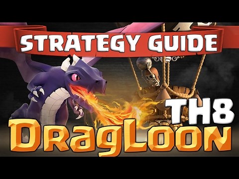 How To DragLoon – Best TH8 Attack Strategy Guide | Clash of Clans