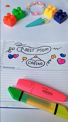 🌸 Mother’s Day Drawing | Easy & Cute Drawing for Mom 🌸