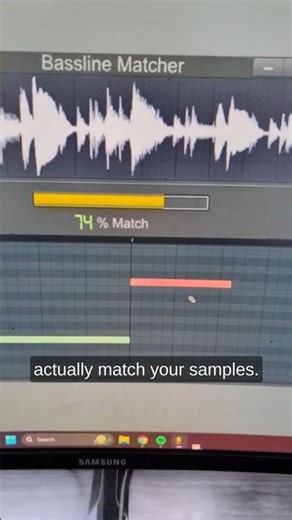 basslines that actually match your samples 👀
