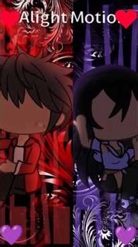 ❤I Love You-Loving Caliber X Be With You-Mondays Lucy (Aaron & Aphmau)💜 #gachalife #gachaclub