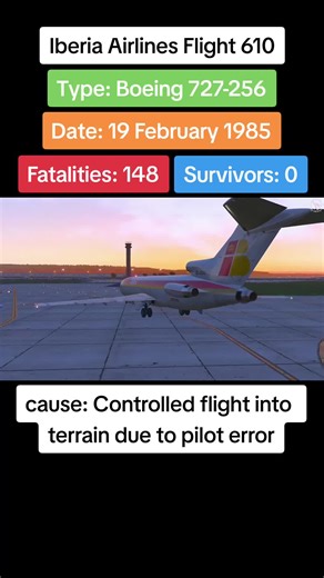 Airplane Crash Tragedy: Iberia Airlines Flight 610 Disaster