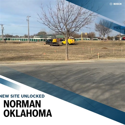Expansion update 📍 With our first Oklahoma location underway, we’re excited to announce that Norman, OK, will be the home of our second Bosch Auto Service new build in Oklahoma. Stay tuned for more updates for Oklahoma! #BoschAutoService #Expansion | Bosch Auto Service