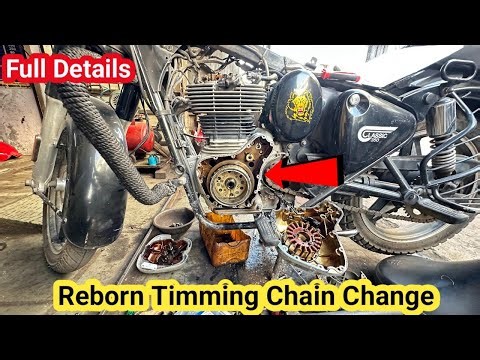 Royal Enfield J Series Reborn Timming Chain Change 🏍️ | Bs6 Engine Timming Chain Fitting Kese Kare 🧐