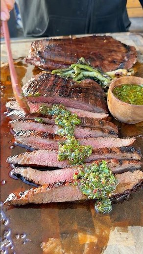 Garlic and soy marinaded flank steaks on my @P‪@PrimogrillOfficial‬