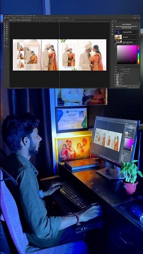 Manual wedding album design #weddingalbum #weddingphotography #seludesignhub #weddingphotography