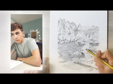 How To Paint Sea Waves - Samuel Dhante