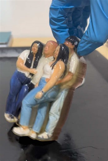 Unlocking a Figurine Shop with a Scanning Device