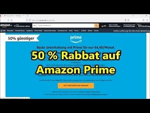 Amazon Prime Abo zum halben Preis So bekommt du 50% Rabatt auf Amazon Prime und Prime Video