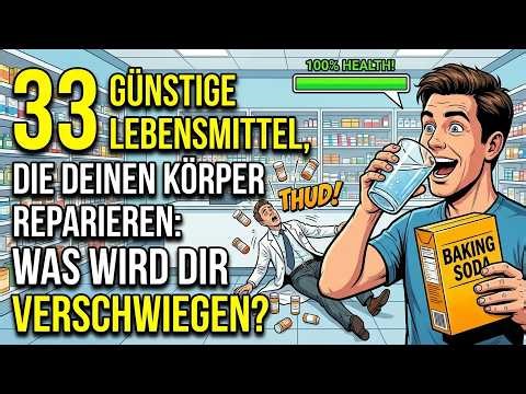 33 günstige Lebensmittel, die deinen Körper LITERALLY REPARIEREN: Was verschweigen sie dir in der Ap