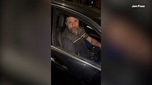 'Drunk' man filmed after pulling over couple 'claiming to be police officer'