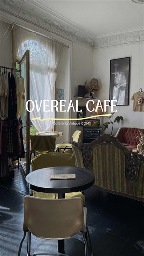 Overeal Café, @overealcafe un espacio vintage donde podrás disfrutar de un café y mucho más. ✨ 📍Ubicación: C. Joaquín Velázquez de León 126, San Rafael, Cuauhtémoc, C.P. 06470, CDMX. 🕢 Horarios: lunes a sábado de 10:00 am a 8:30 pm y domingo de 11:00 am a 6:30 pm. Compártelo con quien te gustaría visitar este lugar acogedor. 🙌🏼 #recomendaciones #vintage #cafetería #CDMX #BrújulaPerdida