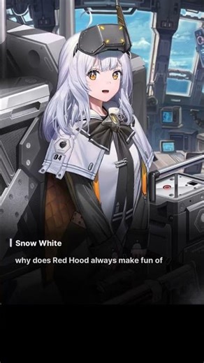 Red Hood Being a "Bully" to Snow White... 🤣 #NIKKE