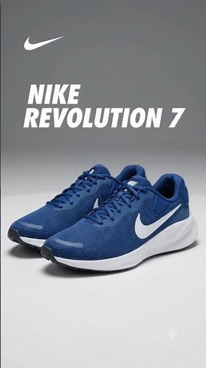 Nike Revolution 7 Running Shoes for Men | Blue Sports Shoes