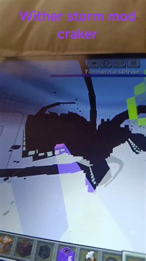 (español) este se llama craker wither storm mod de Minecraft story mode