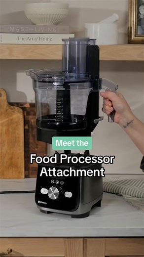 12K views · 66 reactions | The Vitamix Food Processor Attachment handles all the slicing, shredding, chopping, and dicing so you don’t have to. What's the first recipe you would make with your Food Processor Attachment? | Vitamix | Facebook