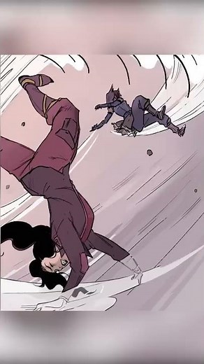 Korra and Asami Kiss Animated 🥰 Turf Wars Motion Comic | Avatar #Shorts