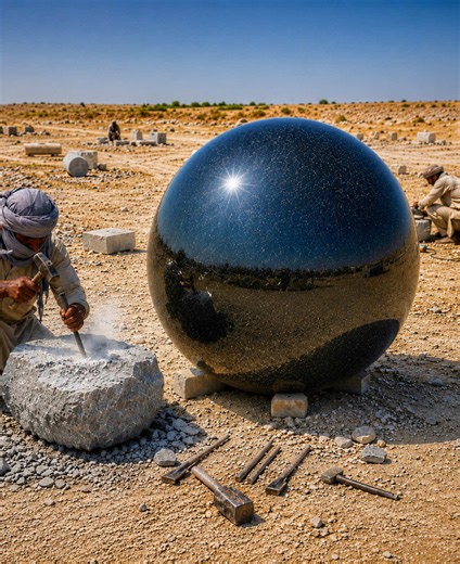 Stone Ball Crafting: Raw Stone to Perfect Marble Sphere