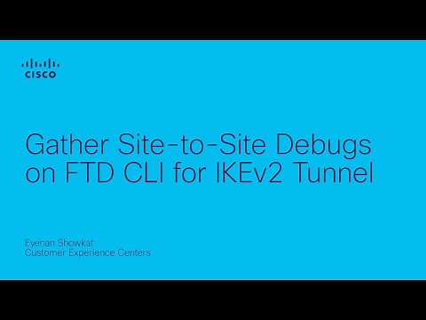 Gather Site-to-Site VPN Debugs on FTD CLI for IKEv2 Tunnels | Troubleshoot IPSec Connections