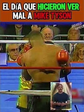 Mike Tyson vs Buster Mathis Jr #boxing #boxeo #juliocésarchávez