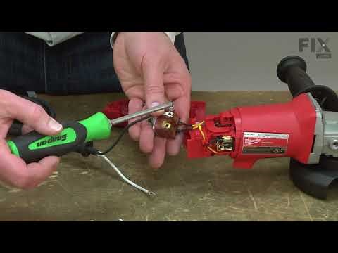 Milwaukee Sander Repair - How to Replace the Cord