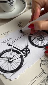 Master drawing a bike with this easy tutorial