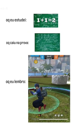 Oque caiu na prova oq eu lembrei