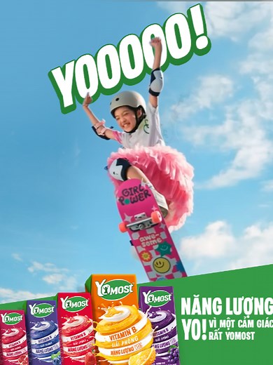 YoMost: Nạp năng lượng B để làm điều con thích