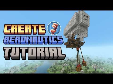 How to make your first AIRSHIP in Create: Aeronautics!