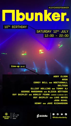 Celebrating 10 Years of Bunker Parties