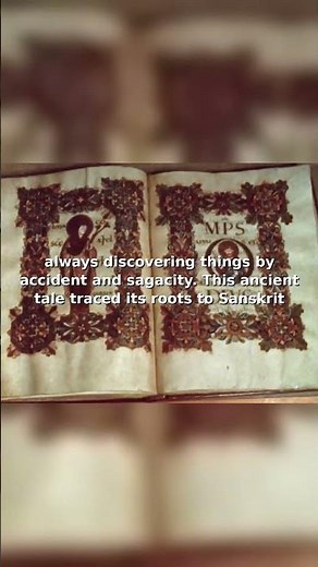 Serendipity's Origin: A Persian Fairy Tale's Gift