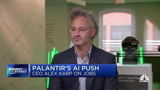 Watch CNBC's full interview with Palantir CEO Alex Karp