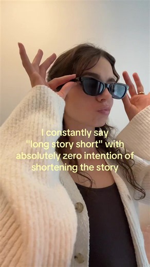 Why I Say “Long Story Short” but Never Shorten It