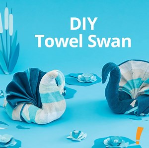 689K views · 12K reactions | Towel swans aren't just for fancy...