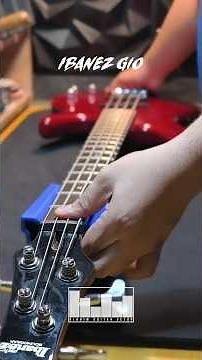 ibanez Gio bass - Full setup #guitarrepair #guitar #guitarsetup #bass #bassslap
