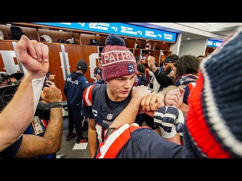 Inside Patriots Locker Room After AFC Divisional Playoff Win vs. Texans | New England Patriots