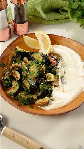 Roasted Zucchini with Herby Whipped Ricotta Recipe!