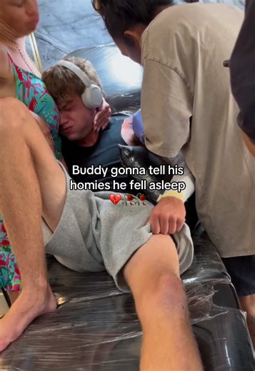 Funny Moments of Friends Falling Asleep