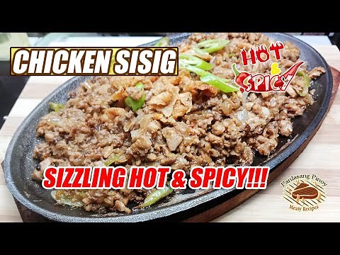 SIZZLING CHICKEN SISIG RECIPE WITH MAYONNAISE 🔥 TASTY AND EASY TO MAKE