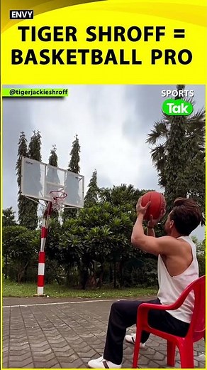 Tiger Shroff Unleashes Unbelievable Basketball Skills: Watch Him Dominate the Court! | Sports Tak
