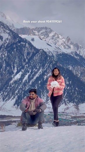 Live snowfall in Kashmir 2026😱🔥⛰️# #mountains #pahalgam #kashmirtour #couplevlog #roadtrip