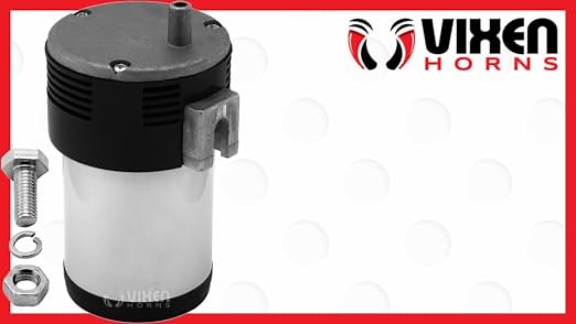 Vixen Horns Universal Compact\/Mini Air\/Train Horn Compressor 11-15 PSI 12V VXA7211