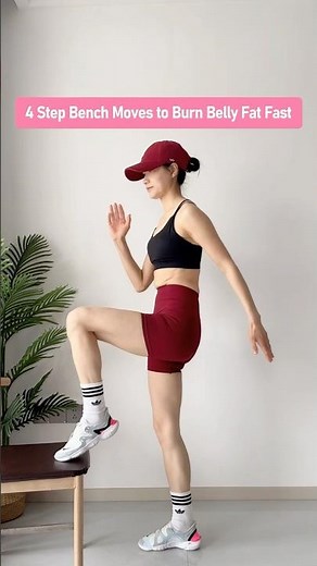 4 Home Step Up Exercises to Burn Belly Fat, Improve Posture and Tone Your Shoulders