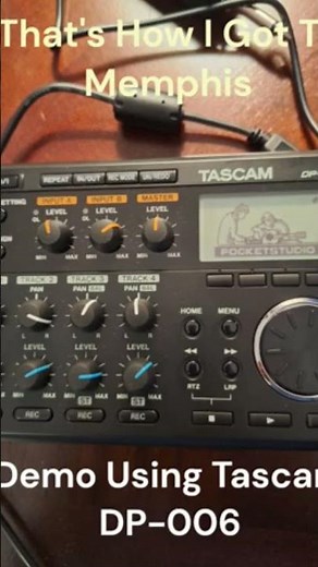 Demo using Tascam DP-006 recorder #tascam #DP-600 #guitar #acoustic