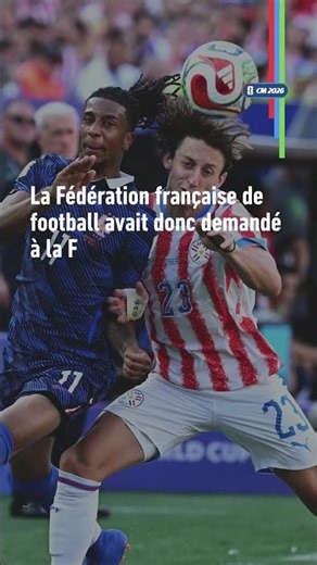 ⚽️🇫🇷 Le carton jaune de Michael Olise, reçu en huitième de finale, est maintenu.