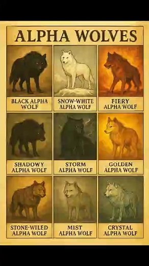 The Terrifying Alpha Wolf – Legend or Reality? 🐺