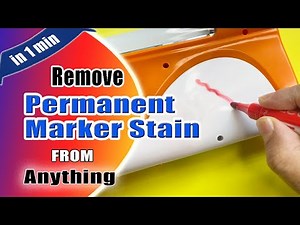 PERMANENT Marker Removal HACKS You Need to Know!