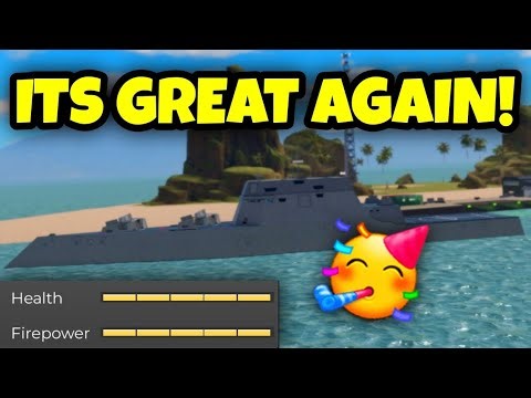 The USS Zumwalt Just Got A MASSIVE UPDATE! | War Tycoon