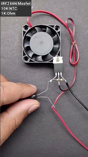Over Heat protection with 10K NTC Thermistor | Mega Science