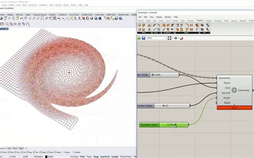 【设计师加油站】Grasshopper参数化教程：Maelstrom function in Grasshopper