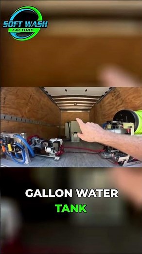 Custom Box Truck Soft Wash Setup Overview! #p40 #softwashing